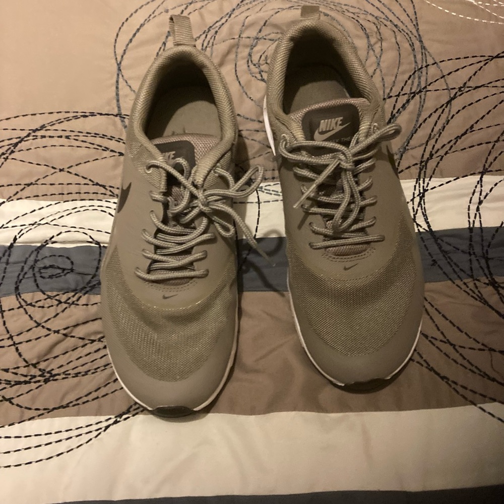 EUC, Nike tannish greenish color, wore a few times